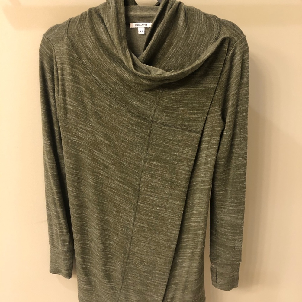 Stella and Dot Cardigan, green, XS